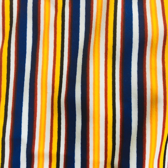 Cupshe striped 2 piece/bikini - sz M - Picture 6 of 6